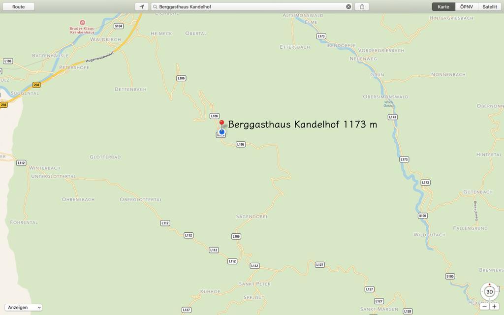 Отель Berggasthaus Kandelhof Rohr  Экстерьер фото